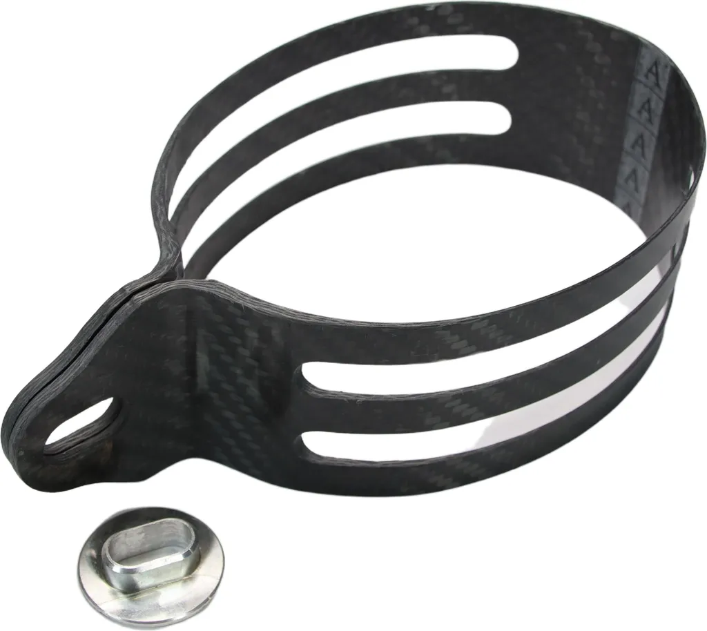 Collier d'échappement LeoVince en carbone véritable - Haute résistance 3A