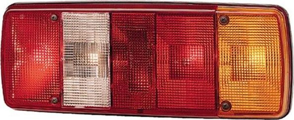 HELLA 9EL 122 689-051 Leuchtenglas, Heckleuchte OE 81252296035 kompatibel mit Transporter IV