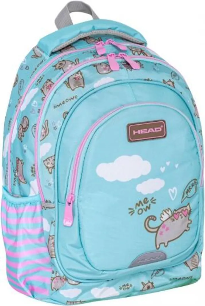 Zaino scuola Head MEOW per la prima elementare, AB330, 502024026