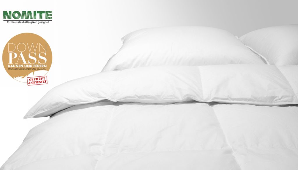 DormiGood | Premium Daunenkissen | 80x80 cm | Daunen | Produktbild 5