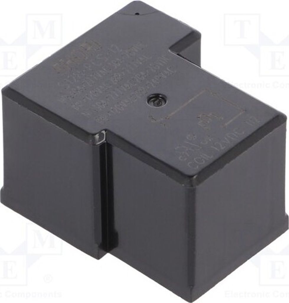 1x Relais: elektromagnetisch USpule : 12VDC IKontakt max: 40A S12H-PCS-12 Elektr
