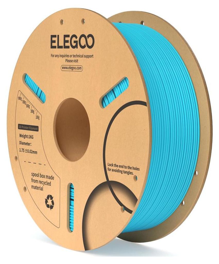 ELEGOO PLA-1.75mm-1KG-Cardboard Spool-Sky Blue Obrázek produktu 