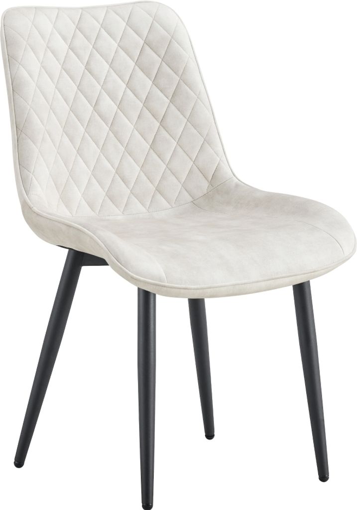 Kondela Esszimmerstuhl Zaina Typ 1 - Creme / Schwarz
