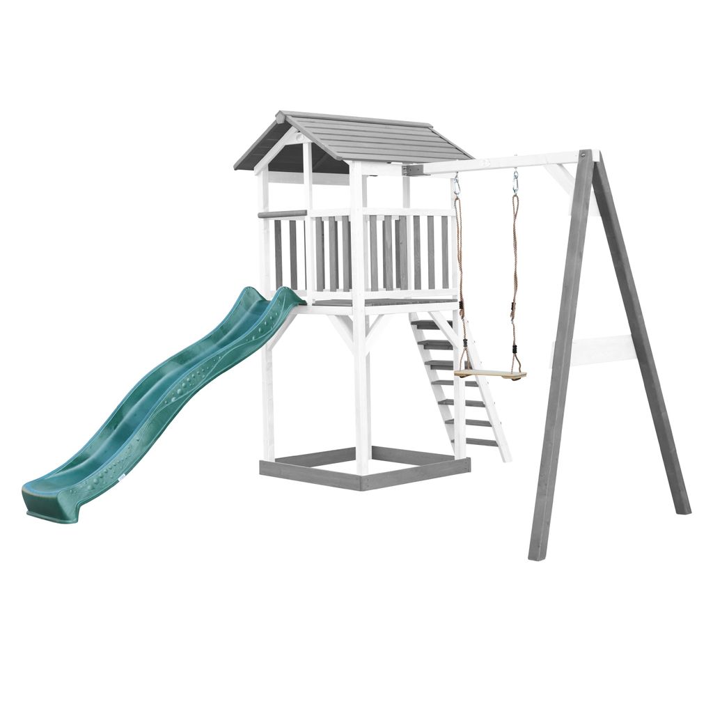 AXI Beach Tower Spielturm aus Holz in Weiß & Kaufland.de