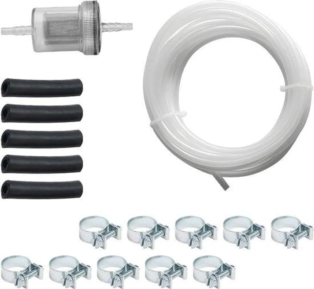 Kit tuyau filtre à carburant 4m et colliers pour chauffage diesel 12V