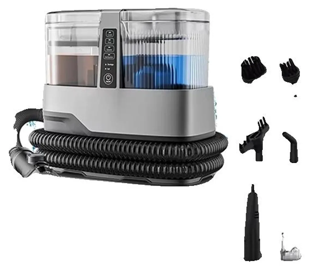 Nettoyeur de tissus C688-1800W puissant 12 kPa avec moteur de 500W