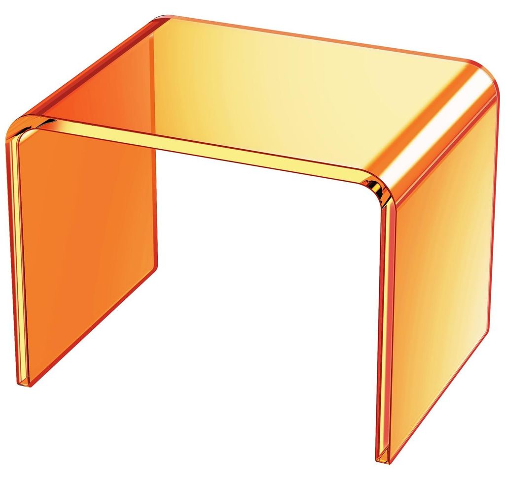 Omgoods - Transparante Acryl Step Stool - Klein en Productafbeelding 