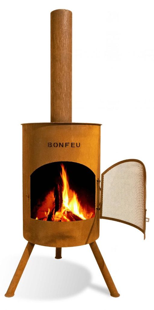 BonFeu Gartenkamin BonTon 50 Corten Produktbild 