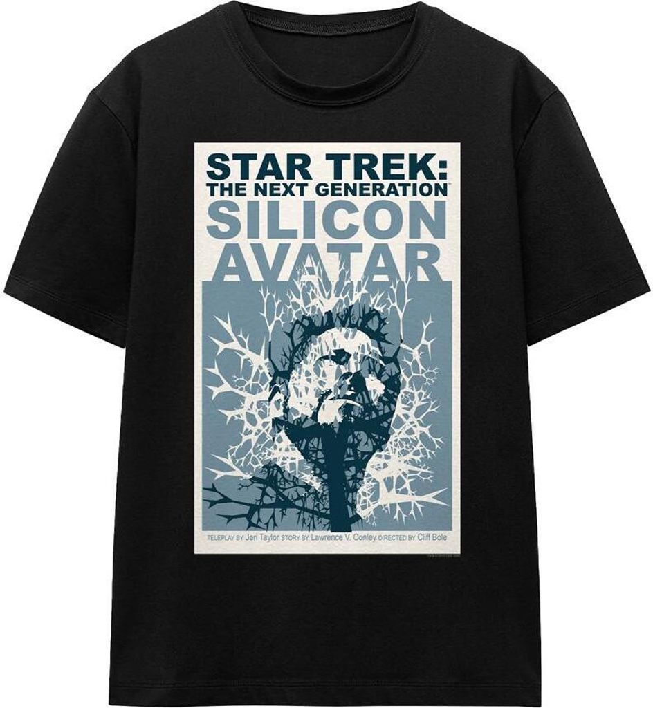 Star Trek - "The Next Generation Season 5 Episode 4" T-Shirt für Herren/Damen Uni TV16527 (L) (Schwarz)