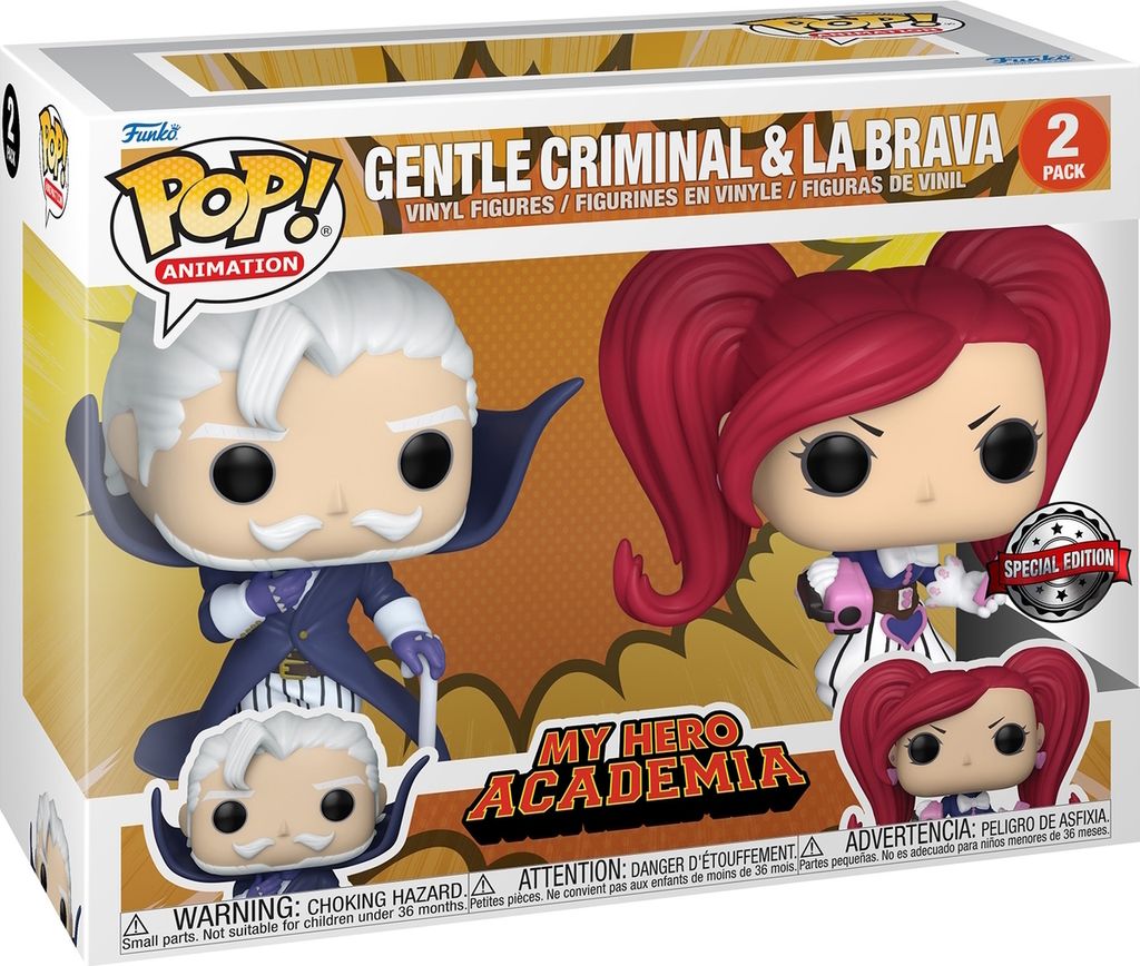 My Hero Academia - Gentle Criminal & La Brava Special Edition - Funko Pop! - Vinyl Figur