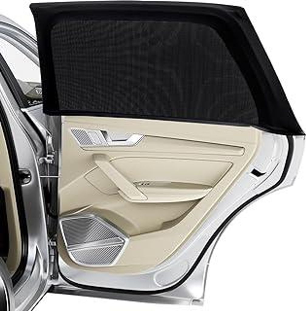 Sonnenschutz Auto (2 Stück), Sonnenschutz Auto Baby Doppelseitiges UV Schutz Autofenster Sonnenschutz, Reduziert Wärme und UV-Strahlung,für 95% ...