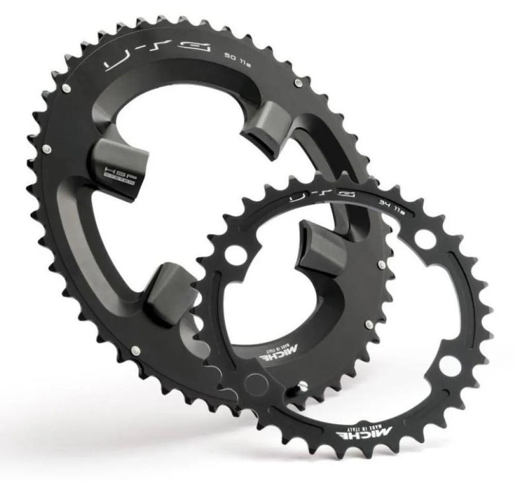Miche CGUTSB Kettenblatt Super11 UTG Shim für Ultegra 6800 innen 36Z, schwarz