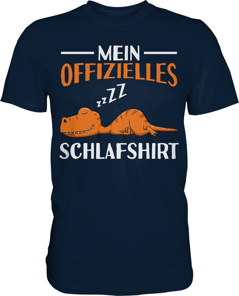 Offizielles Schlafshirt Nachthemd Schlafanzug Pyjama Dino Produktbild 
