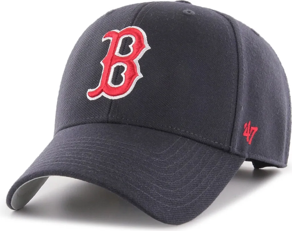 Casquette Boston Red Sox 47 Brand en Coton Navy Ajustable Confort