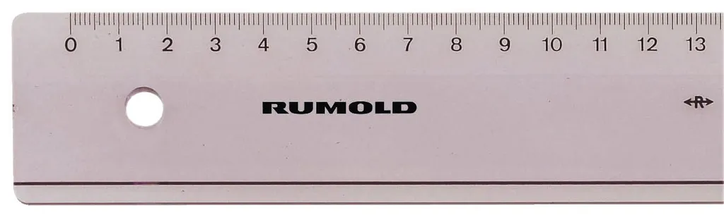 Rumold FL 41/20 Righello Tecnico 20cm - Precisione Tedesca per Ufficio