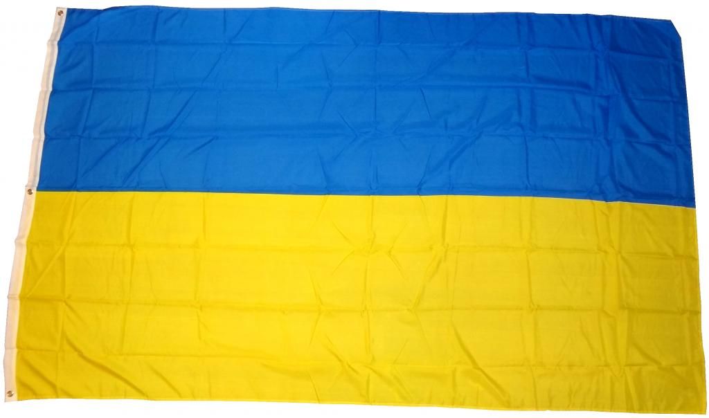 Vlajka Ukrajina 90 x 150 cm vlajka s 2 očkami 100g/m² Obrázok produktu 