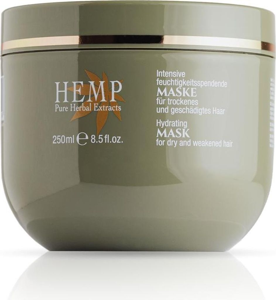 chaarmant HEMP Haarmaske – Intensivpflege mit Hanfsamenöl & Vitamin E