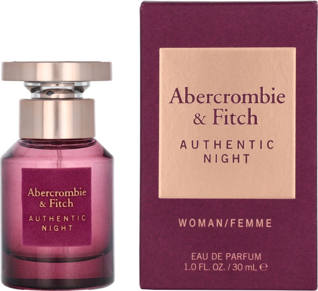 Abercrombie & Fitch Authentic Night Women Edp Spray Produktbild 