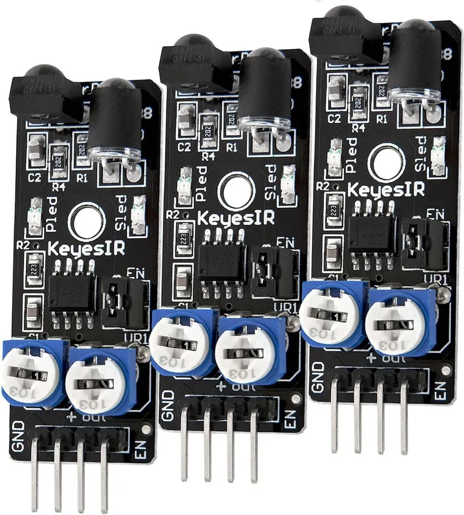 Capteur obstacle IR KY-032 module anti-collision robotique lot de 3