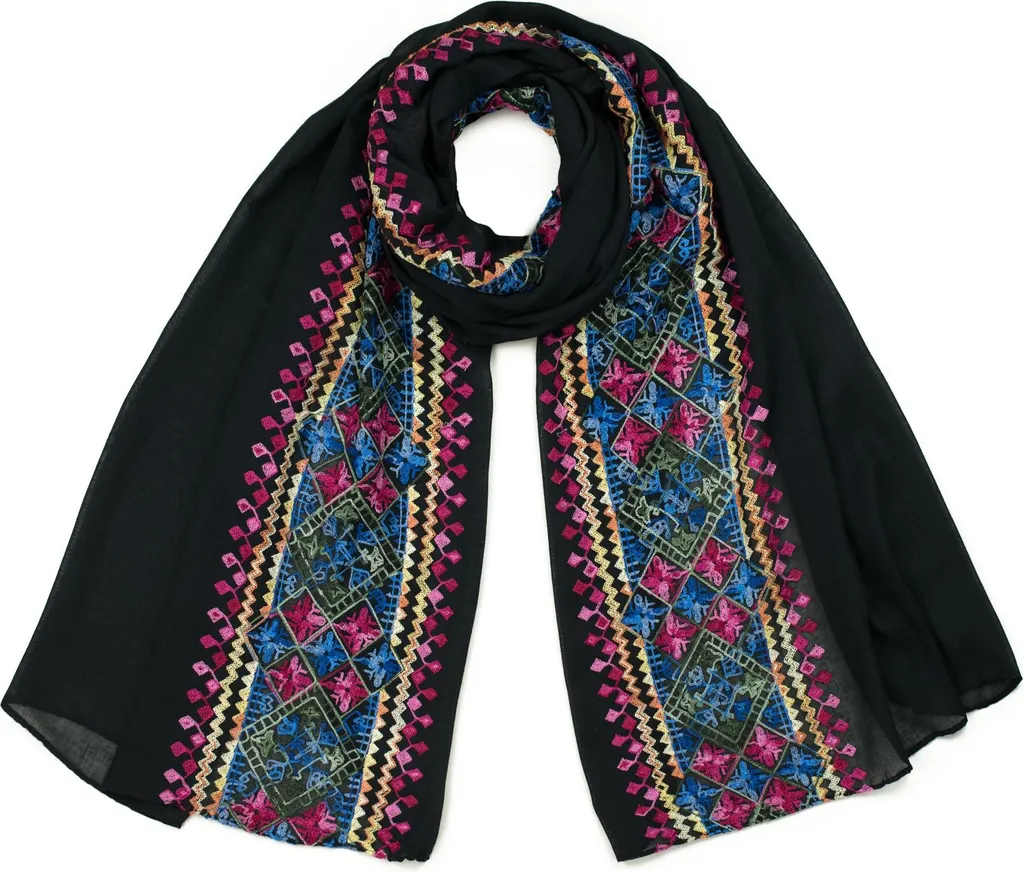 Sciarpa Donna Igraidamors Art Of Polo - Nero Universale Accessorio