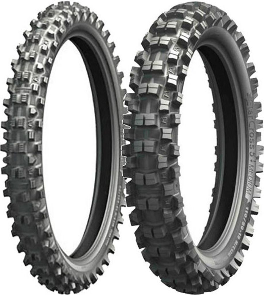 Paar Motorradreifen Michelin 70/100-19 42M + 90/100-16 51M Starcross 5 Medium