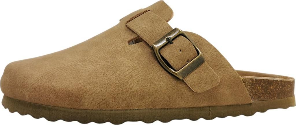 Jane Klain Damenschuhe Pantoletten Bequem Braun Freizeit, Schuhgröße:40 EU