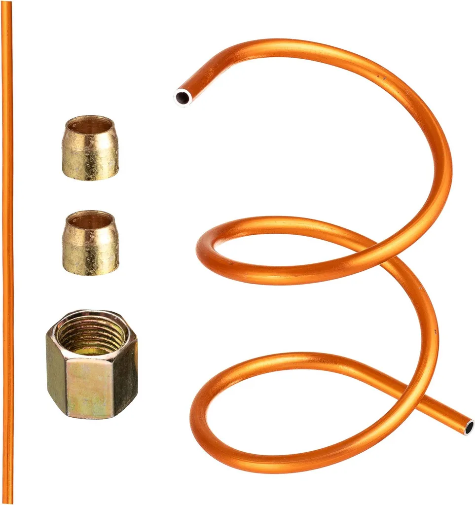 tubo flessibile da 60 cm per il collegamento della valvola di non ritorno del compressore al pressostato TC Technic AACE060