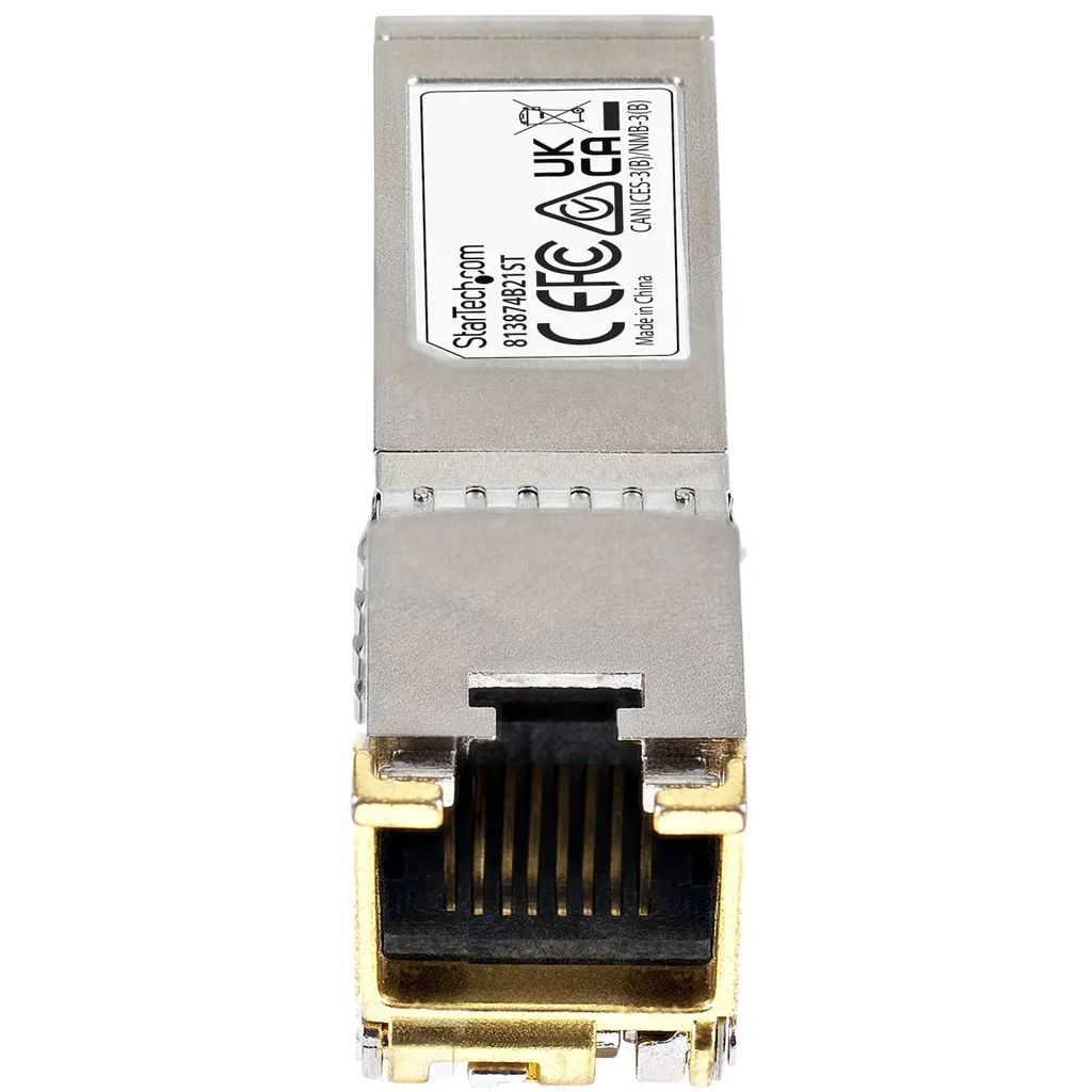 Module SFP Cuivre 1000Base-T compatible HP 813874-B21 StarTech 100m