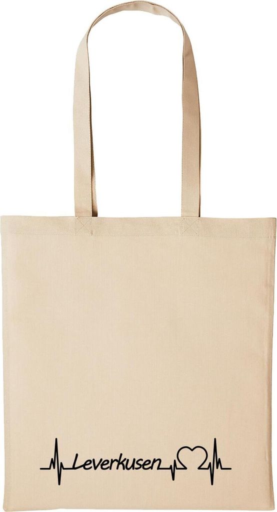 Huuraa Baumwollbeutel Leverkusen Geschenk Einkaufstasche Natural 10 Liter Baumwolle Leverkusen Accessoire