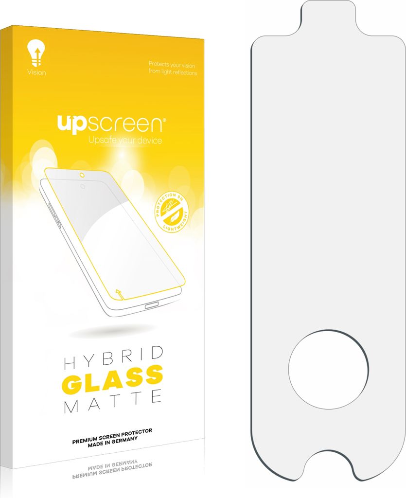 upscreen Entspiegelungs Schutzglas für Segway Ninebot KickScooter MAX G2D Schutzfolie Panzer Folie Glas Display Schutz matt