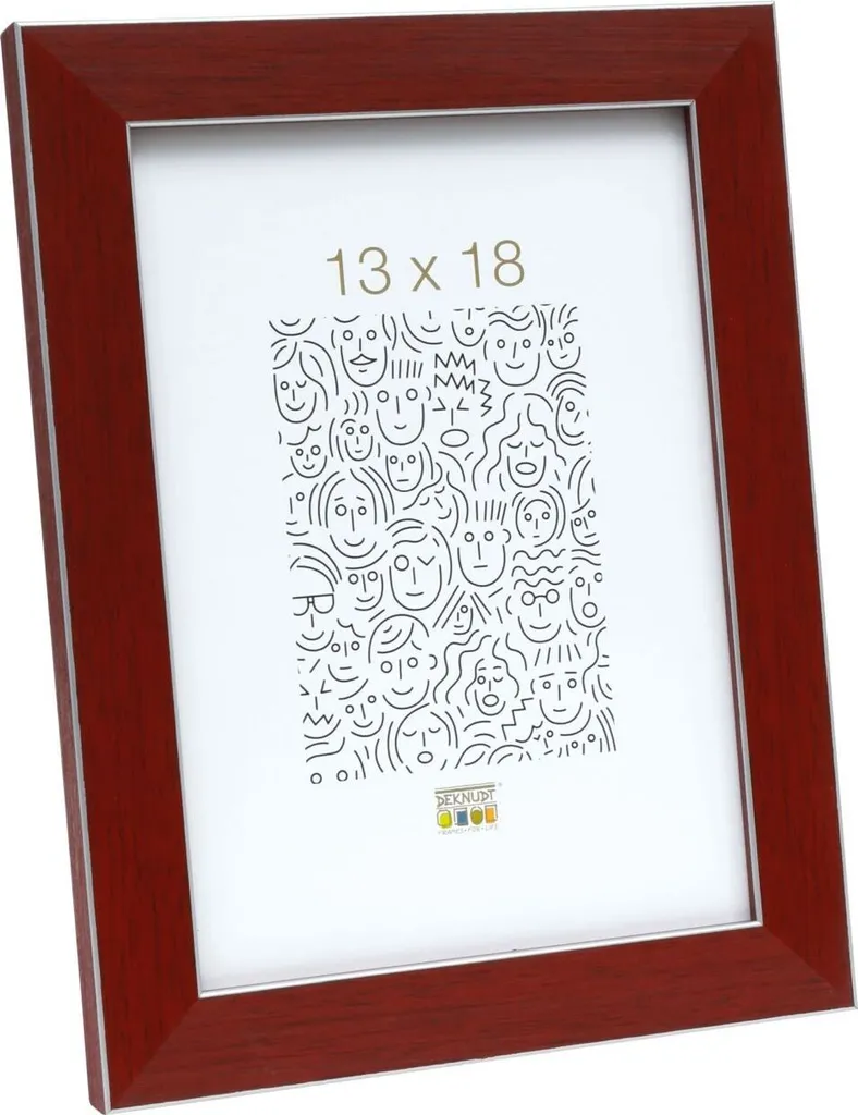 Cornice Foto 30x40 Rosso S41VK4 - Regala Colore ai Tuoi Ricordi