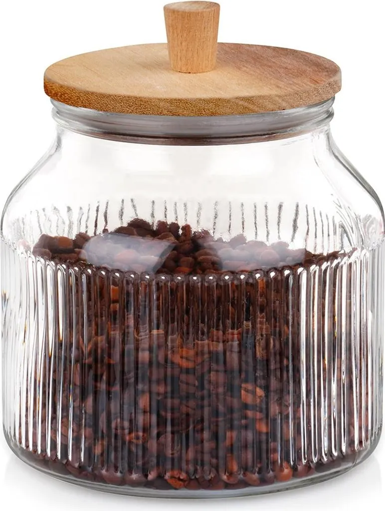 Contenitore Vetro Ermetico 2200ml per Alimenti - Linea DONO Acacia