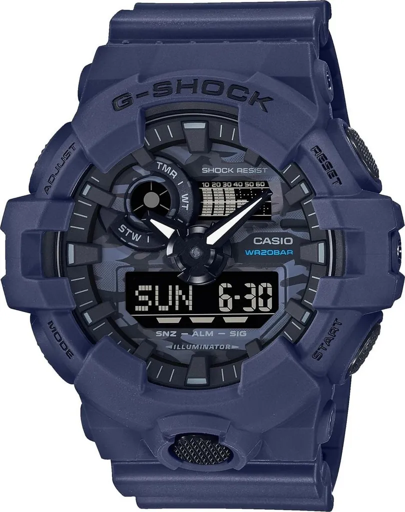Casio G-SHOCK GA-700CA-2AER Classic: Edizione Speciale Blue Camo