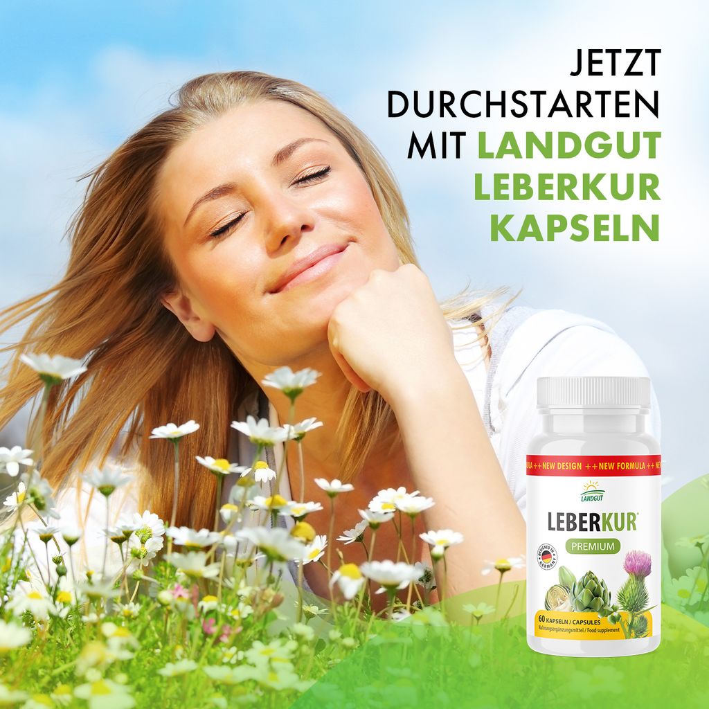 Landgut Leberkur* Premium - Nahrungsergänzungsmittel mit Produktbild 5