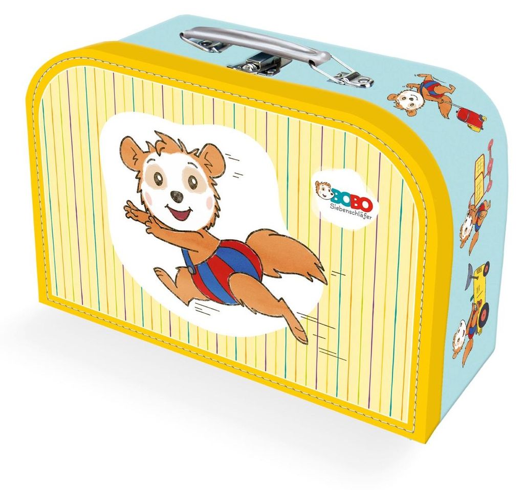 TRÖTSCH Kinderkoffer Bobo Siebenschläfer mini orange/blau Produktbild 
