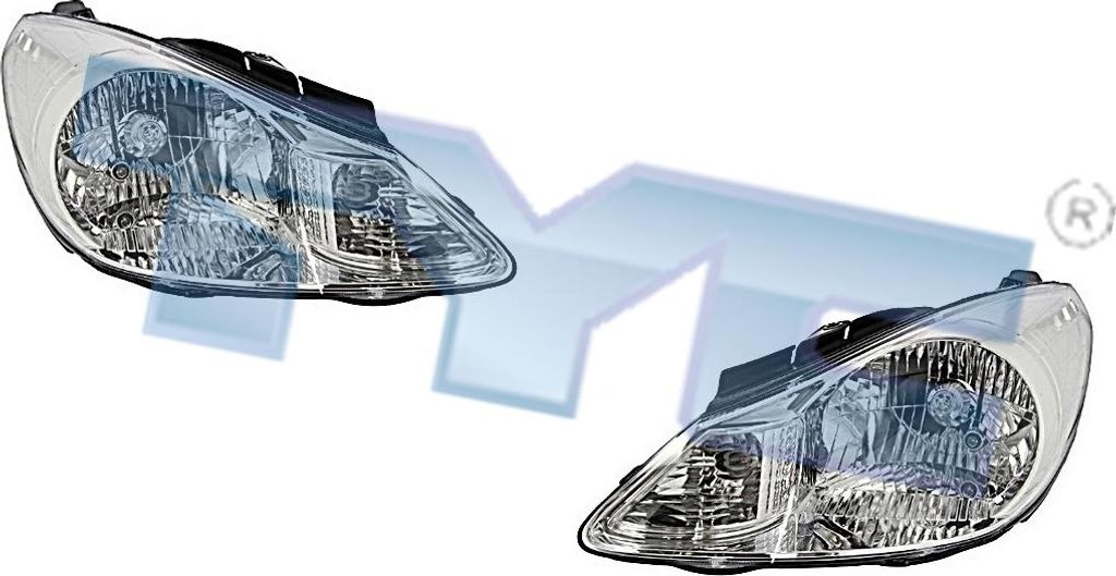SET SCHEINWERFER Hauptscheinwerfer für HYUNDAI I10 (PA), Produktbild 