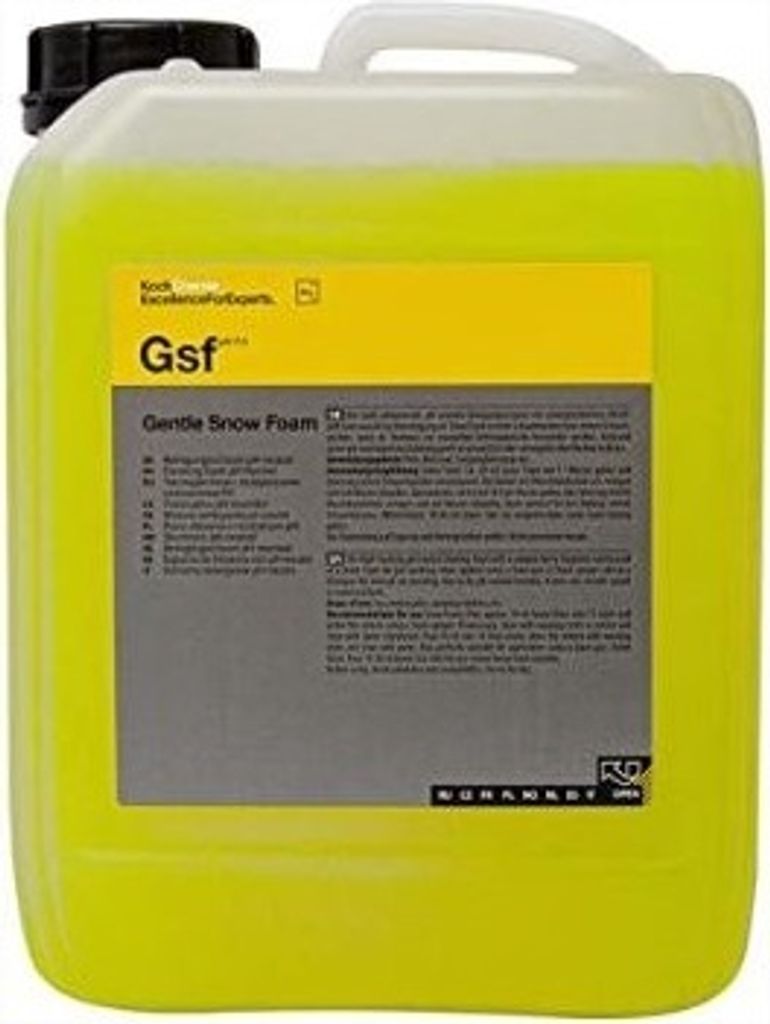 Koch Chemie Gsf Gentle Snow Foam Reinigungsschaum 5L
