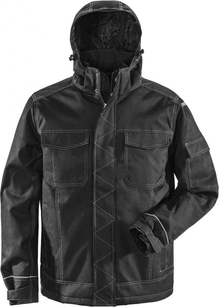 Fristads Winterjacke 4001 PRS 113080, Farbe:schwarz, Größe:4XL