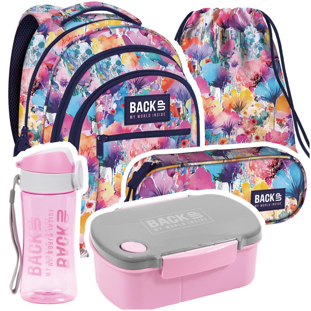 BACKUP Schulset 5 Teile Set SCHULRUCKSACK ab der 5. Klasse Produktbild 