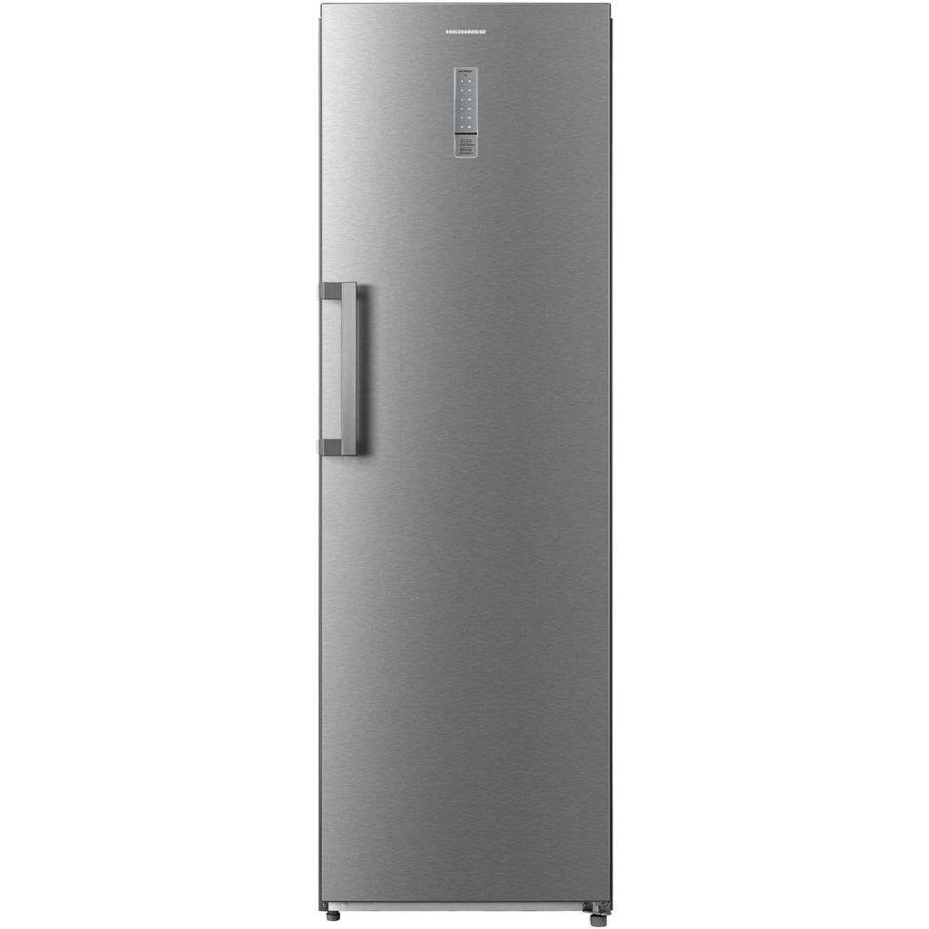 Heinner HFF-M272NFCXE++ Gefrierschrank 272L, No Frost, Convertible Kühl-/Gefrierfunktion, LED, Silber