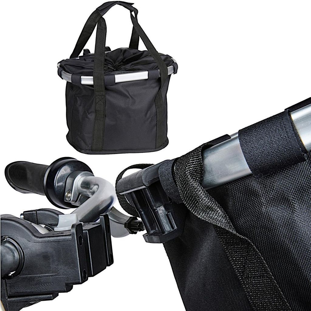 Dunlop Fahrradkorb vorne, 17 l, Click-System, faltbar, mit Produktbild 