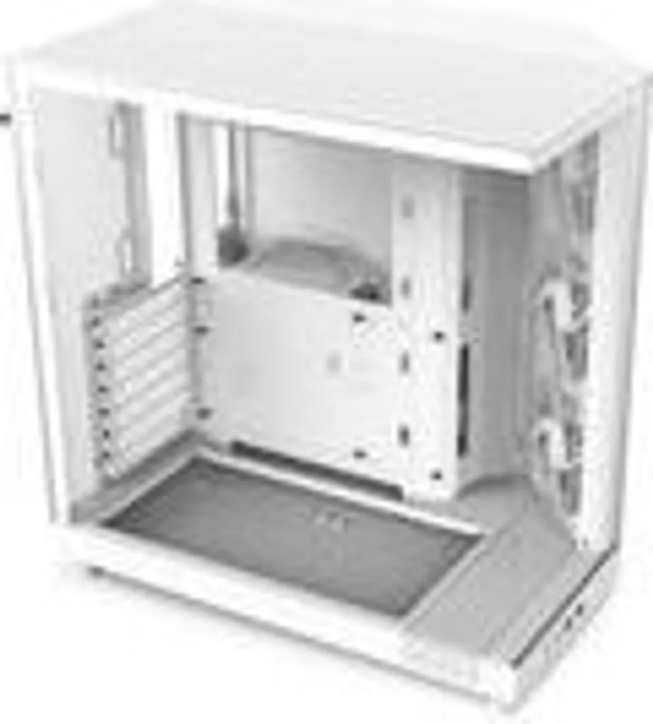 Boîtier PC de jeu NZXT H6 Flow Blanc idéal pour le watercooling - 24