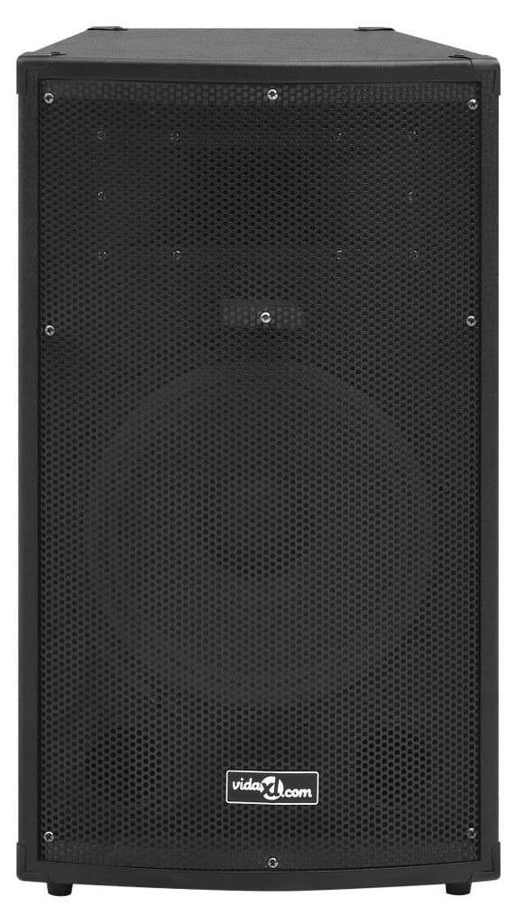 vidaXL Profesionální HiFi reproduktor pasivní 1000 W černý Obrázek produktu 