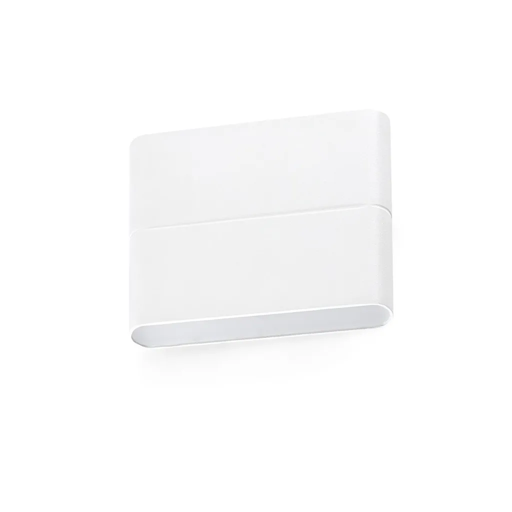 Applique murale extérieure pour entrée et garage LED ADAY-1 IP54 blanc