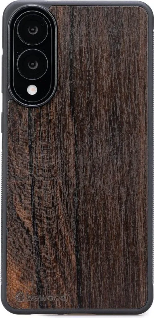 Cover Samsung S25 Edge Legno Ziricote Bewood - Accessorio di Classe