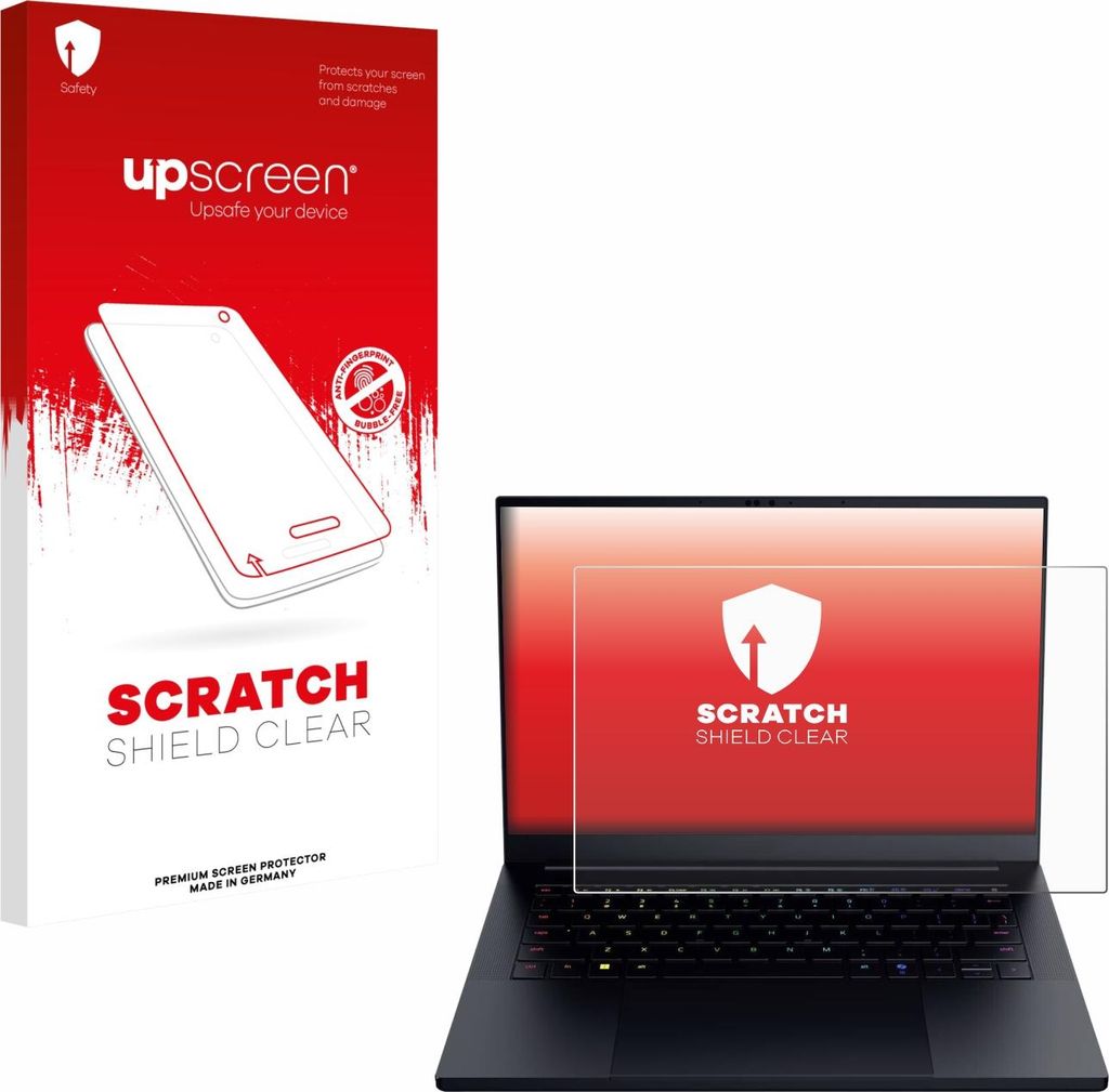 upscreen Schutzfolie für Razer Blade 14 2025 Displayschutz Displayschutzfolie Folie Klar Transparent