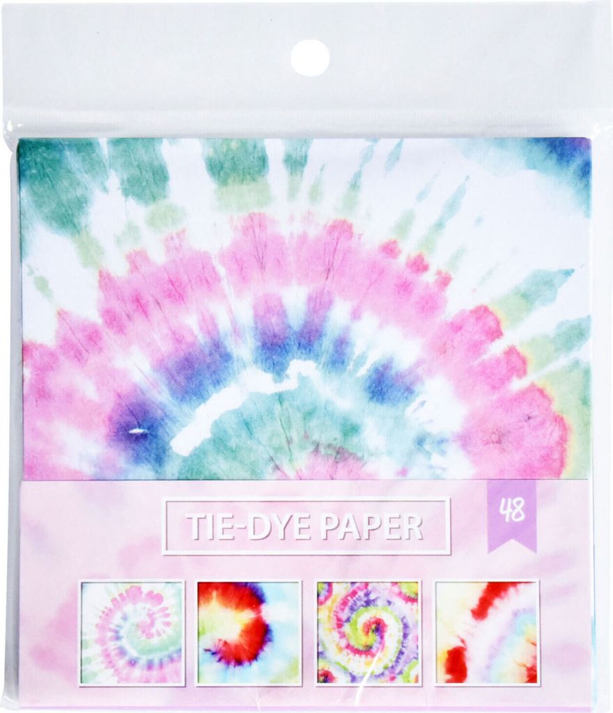 Papierfarbenes Krawattenfärbungsdesign