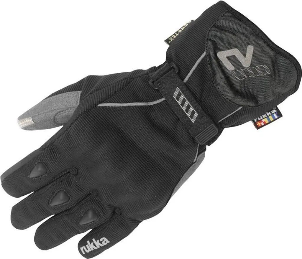 Gants Rukka Virium Noir T8 : Finies les Mains Mouillées en Moto Gore-Tex - 3