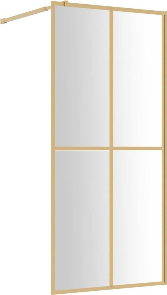 vidaXL Sprchová zástěna pro sprchový kout ESG Clear Glass Obrázek produktu 