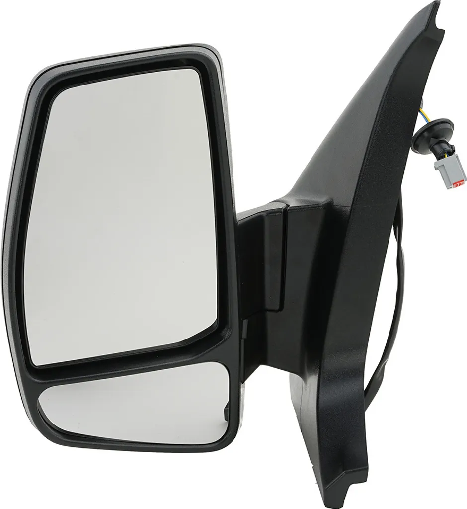 Rétroviseur pour Ford Transit Custom 12- Côté Gauche Noir Conducteur